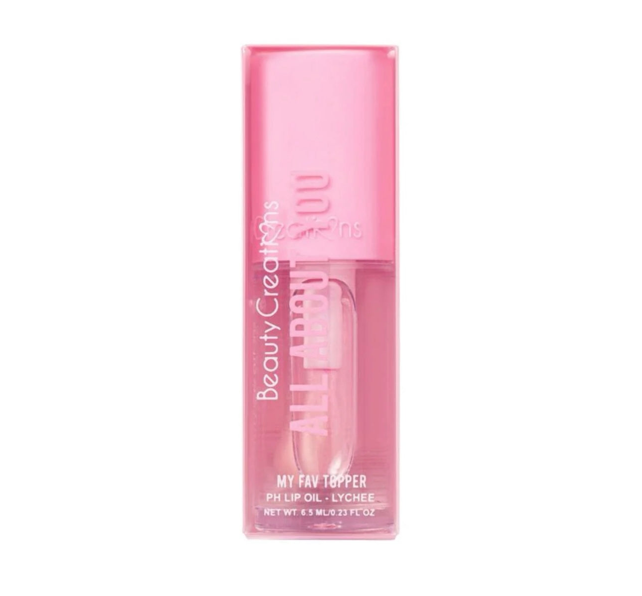 Lips- Beauty Creations All about Your PH Lip Oils-My Fave Topper - Lychee