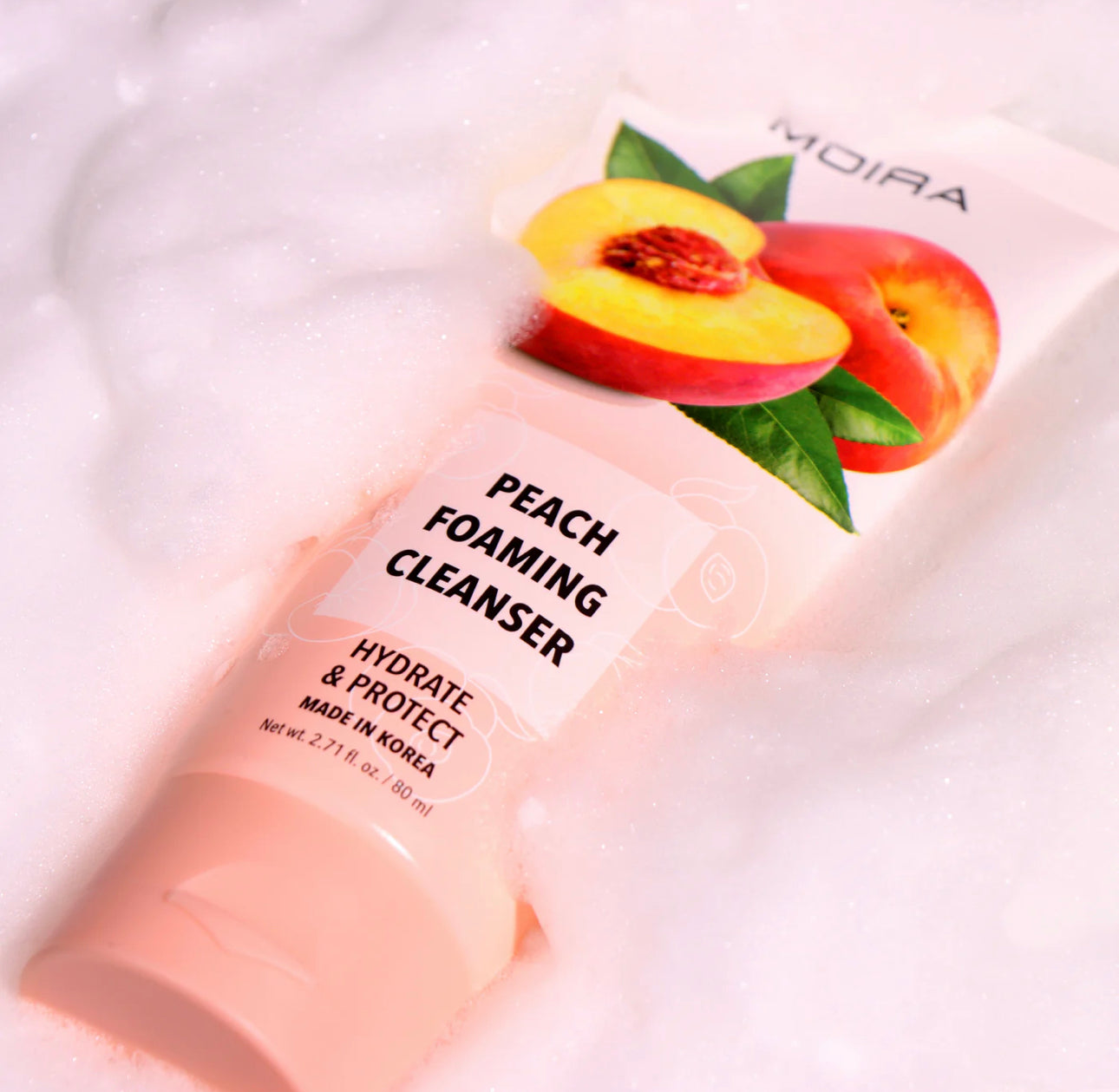 PEACH FOAMING CLEANSER