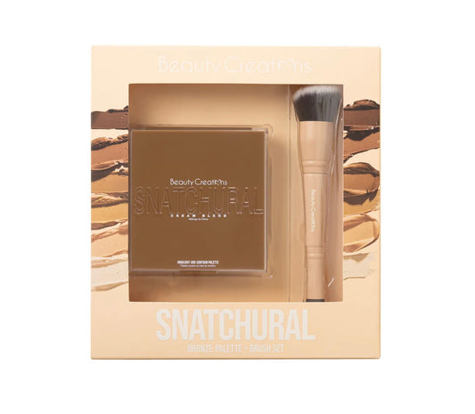 SNATCHURAL BRONZE PALETTE + BRUSH SET