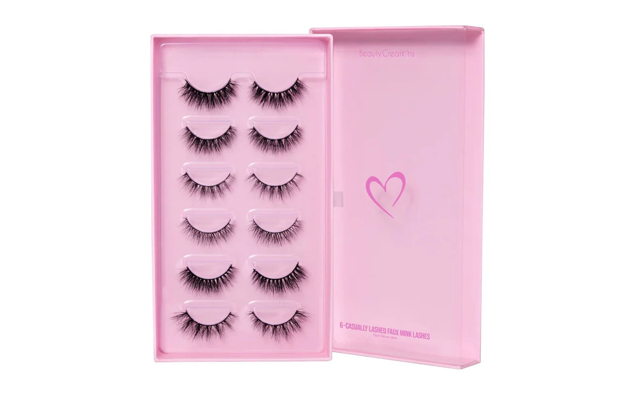 CASUALLY LASHED FAUX MINK LASH SET