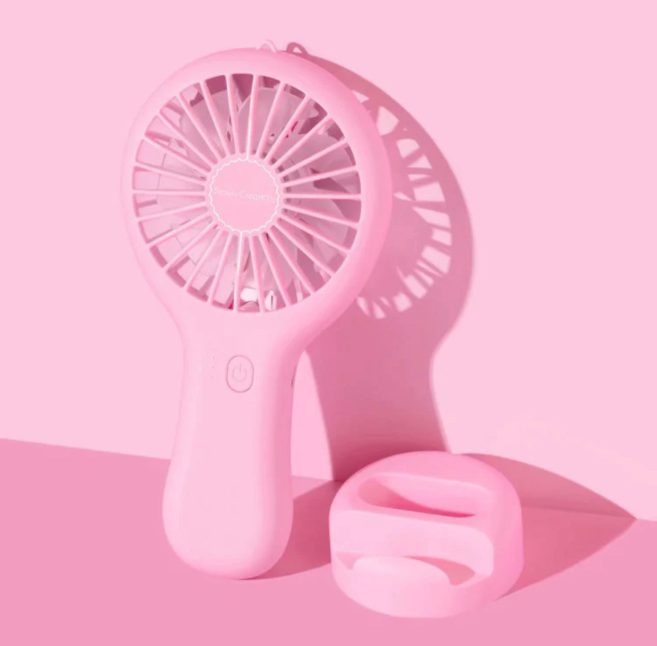 Beauty Creations Feeling Fresh Portable Handheld Fan- Pink