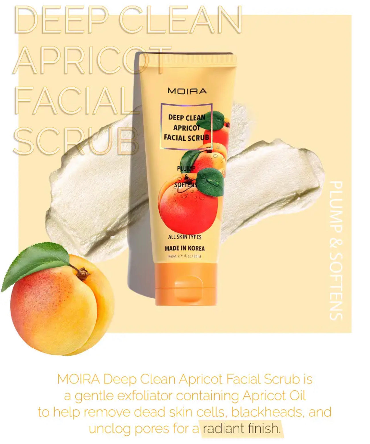 DEEP CLEAN APRICOT FACIAL SCRUB