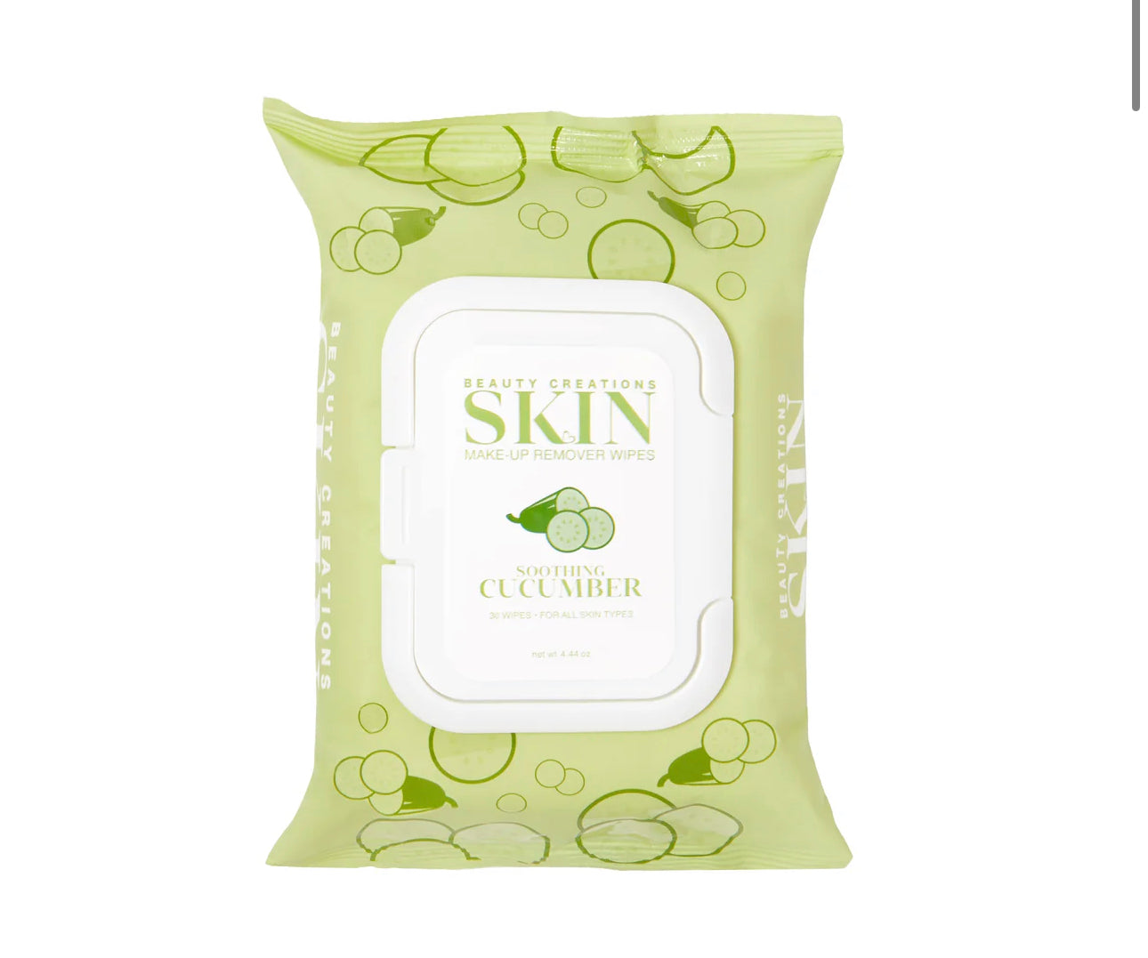 CUCUMBER SOOTHING MAKEUP REMOVER WIPES