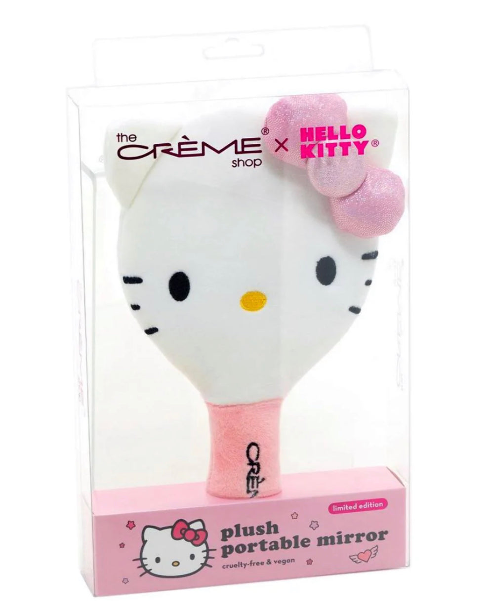 HELLO KITTY PLUSH PORTABLE MIRROR