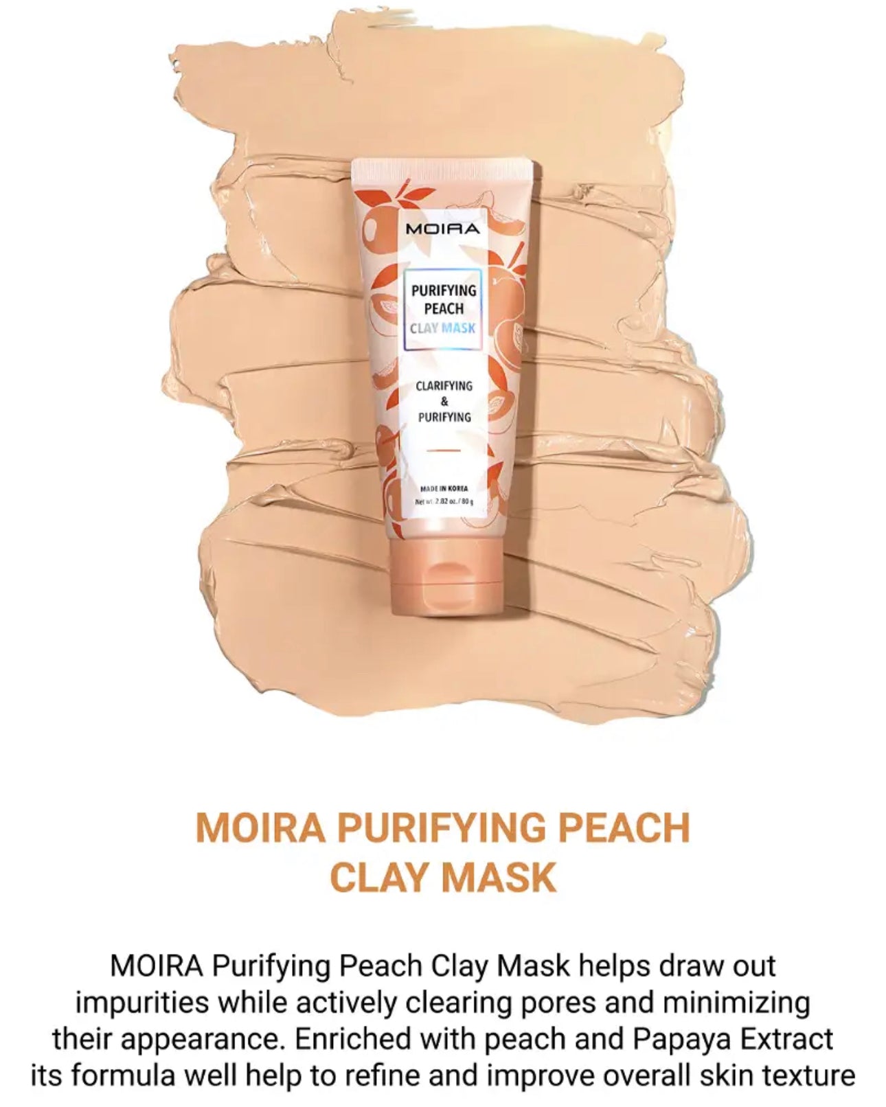 PURIFYING PEACH CLAY MASK