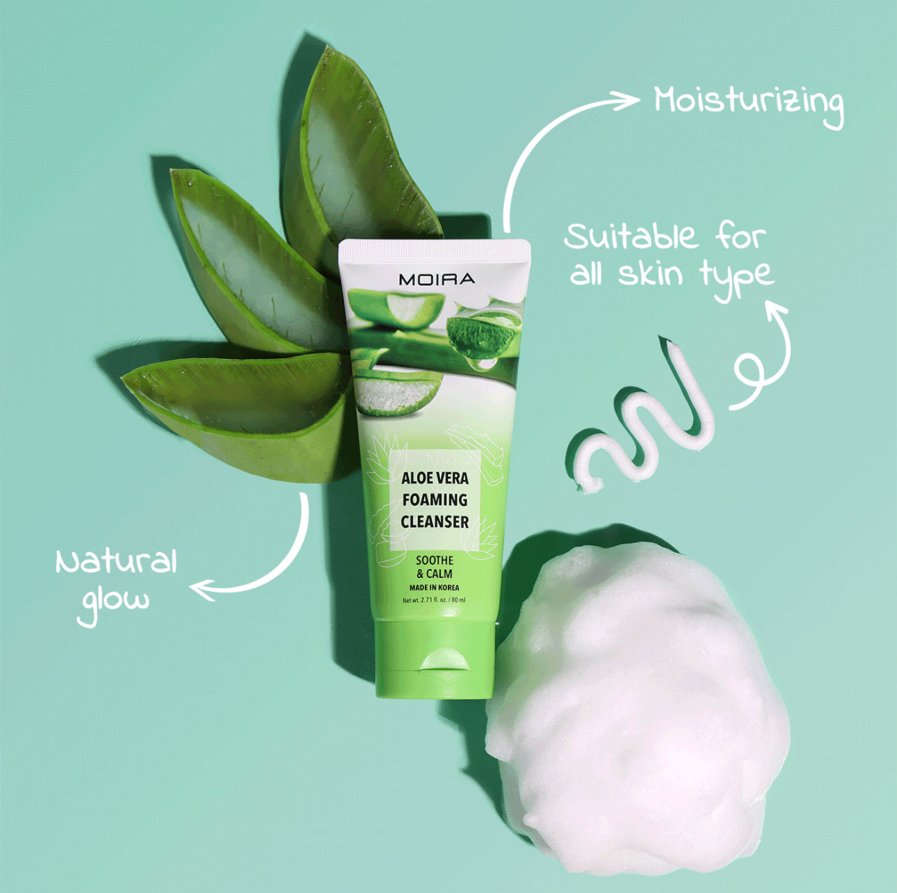 ALOE VERA FOAMING CLEANSER