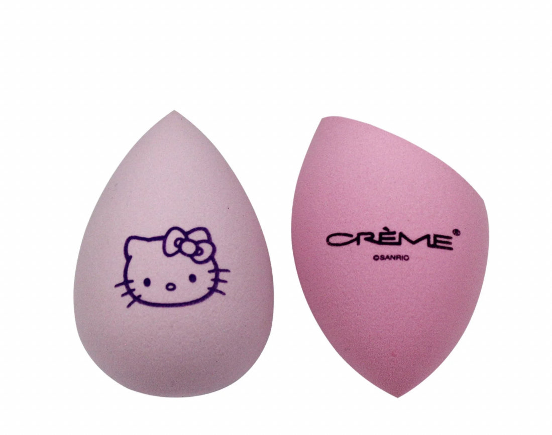 X HELLO KITTY (PURPLE) EDGE CUT BLENDING SPONGE DUO