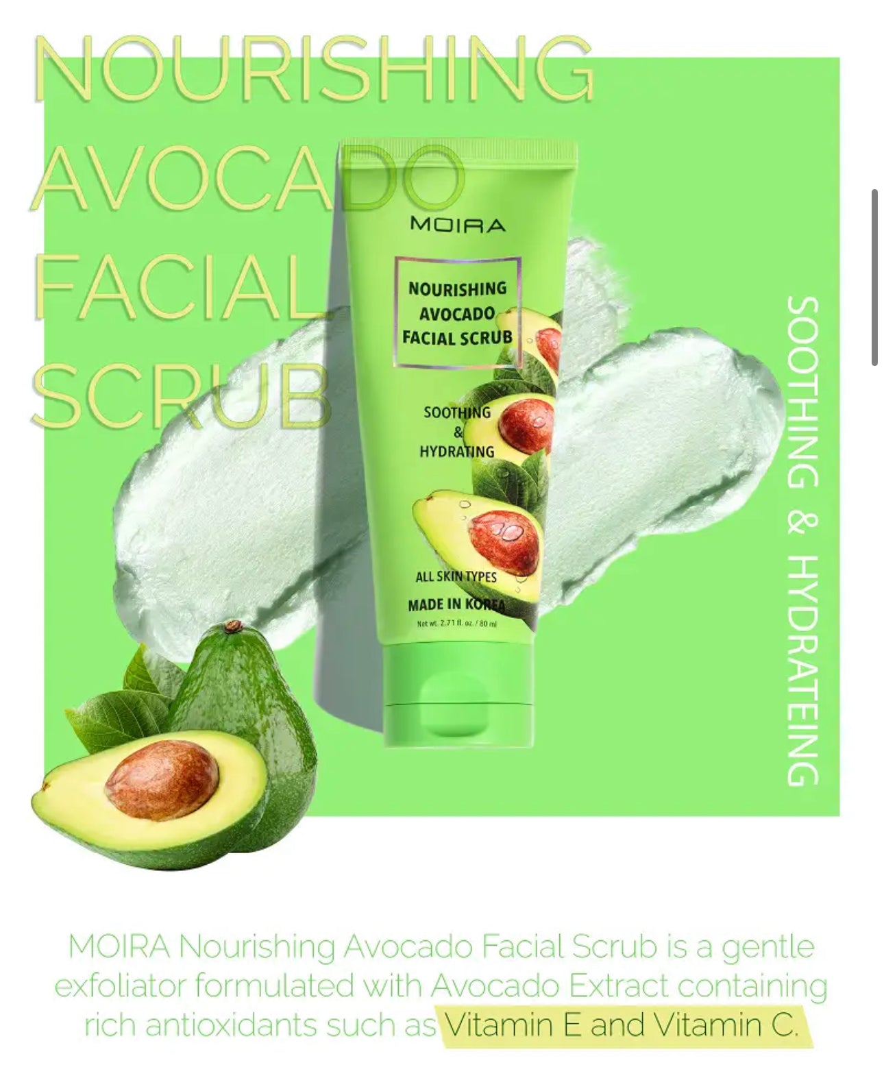 NOURISHING AVOCADO FACIAL SCRUB